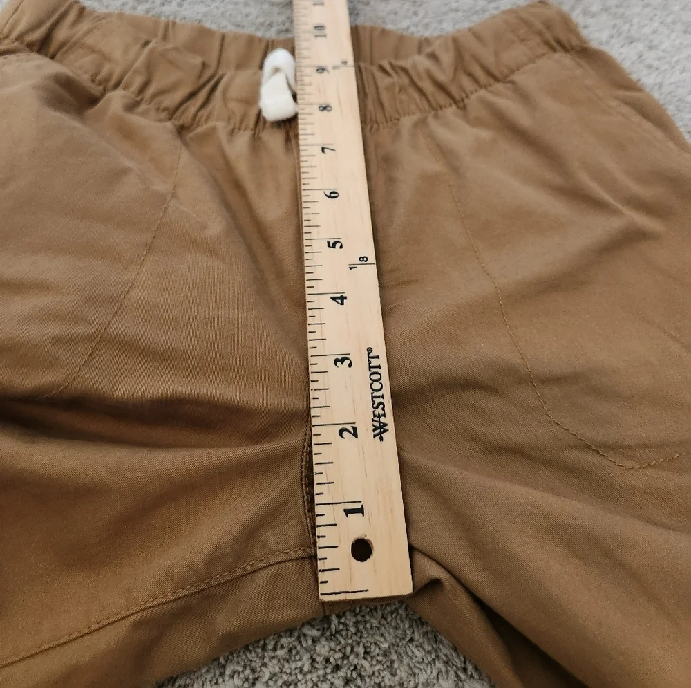 Cat & Jack Boys' Straight Fit Woven Pull-On Pants - Brown 10